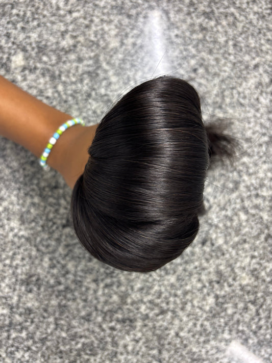 100g Premium Straight Double Drawn Hair bundles