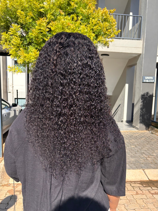 Curly HD 13x6 Closure Wig