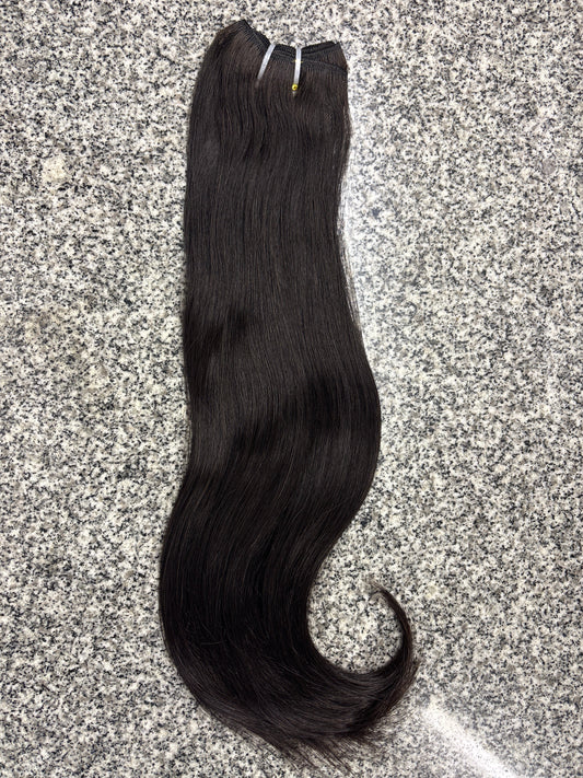 100g Premium Straight Double Drawn Hair bundles