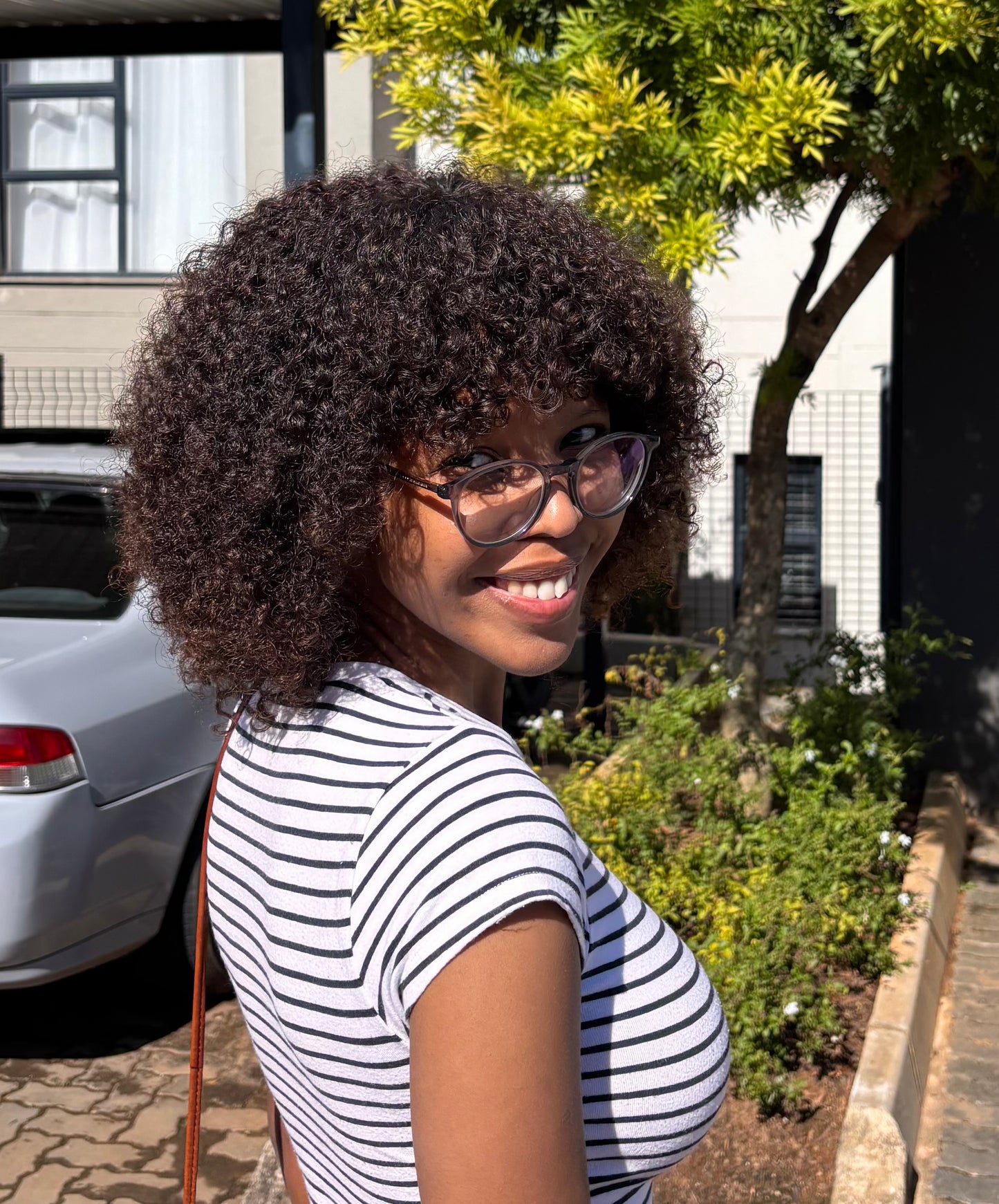 Kinky Curly Fringe Wig